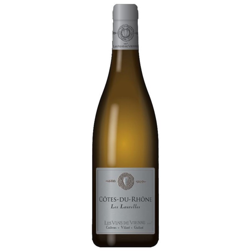 Les Vins De Vienne Cotes Du Rhone Blanc Les Laurelles | french wine