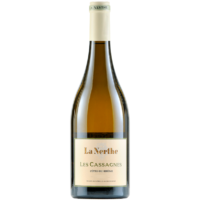 Chateau La Nerthe Côtes Du Rhône Blanc Les Cassagnes De La Nerthe | french wine