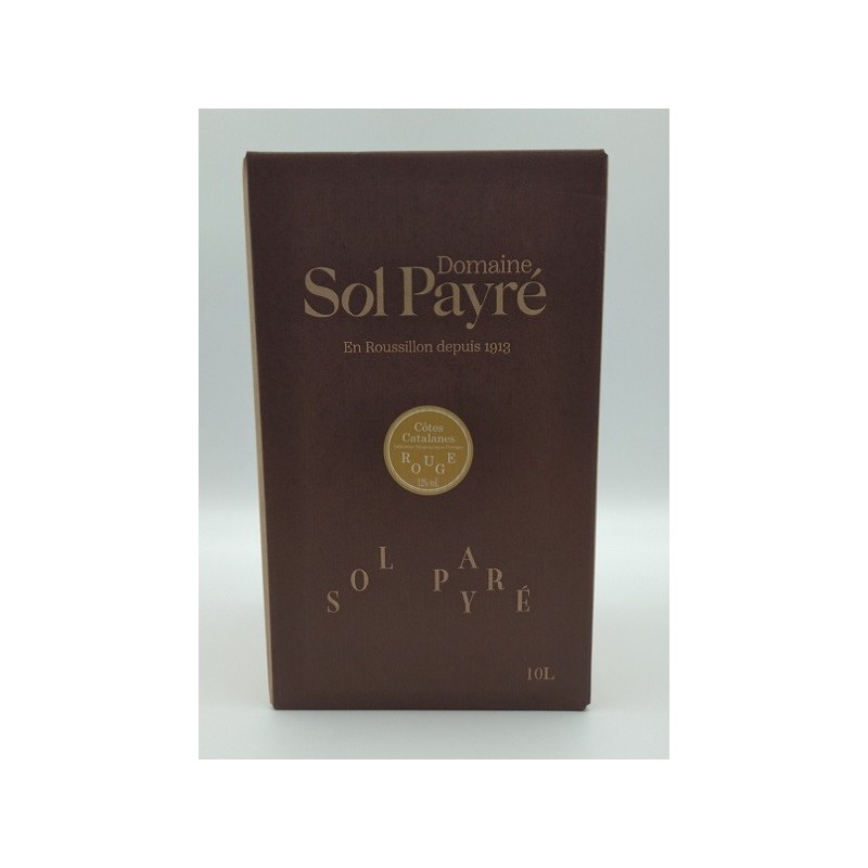 Domaine Sol Payre Igp Cotes Catalanes Rouge Bib 10 Litres | French Wine