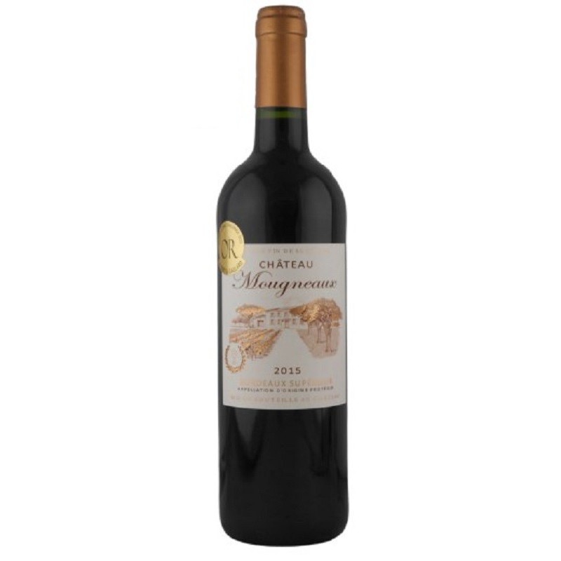 Chateau Mougneaux Caisse Bois De 6 Bouteilles | Red Wine