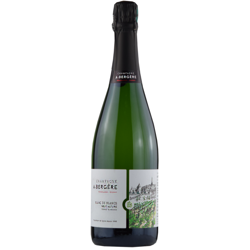 Champagne A.bergere Terres Blanches Brut Nature | Champagne