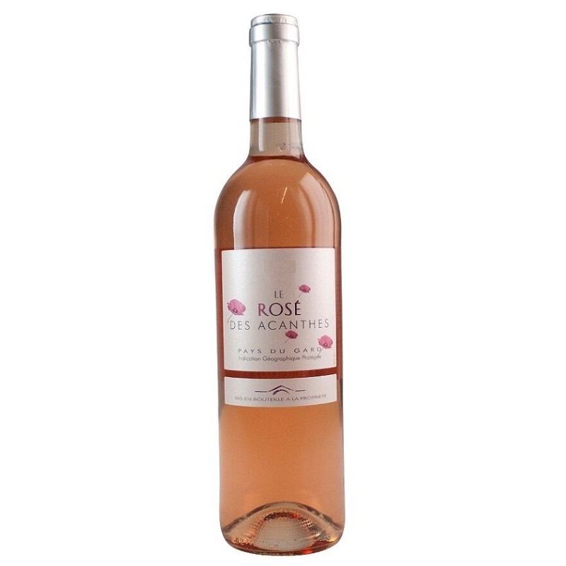 Les Vignerons De Tavel - Igp Gard Rose Le Rose Des Acanthes | french wine