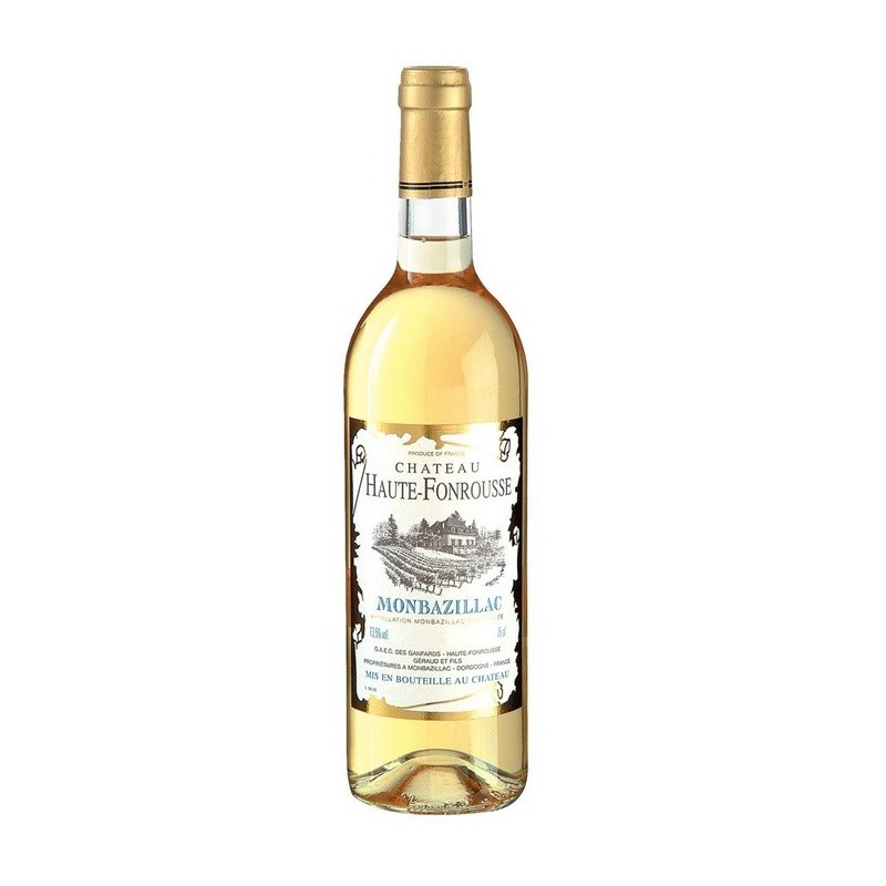 Chateau Haute-Fonrousse Blanc Moelleux - Demi Bouteille | french wine