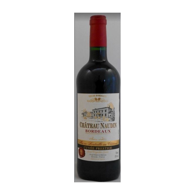 Chateau Naudin Cuvee Prestige - Demi Bouteille | French Wine