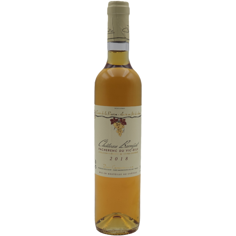 Château Barréjat Pacherenc Cuvée De La Passion | white wine