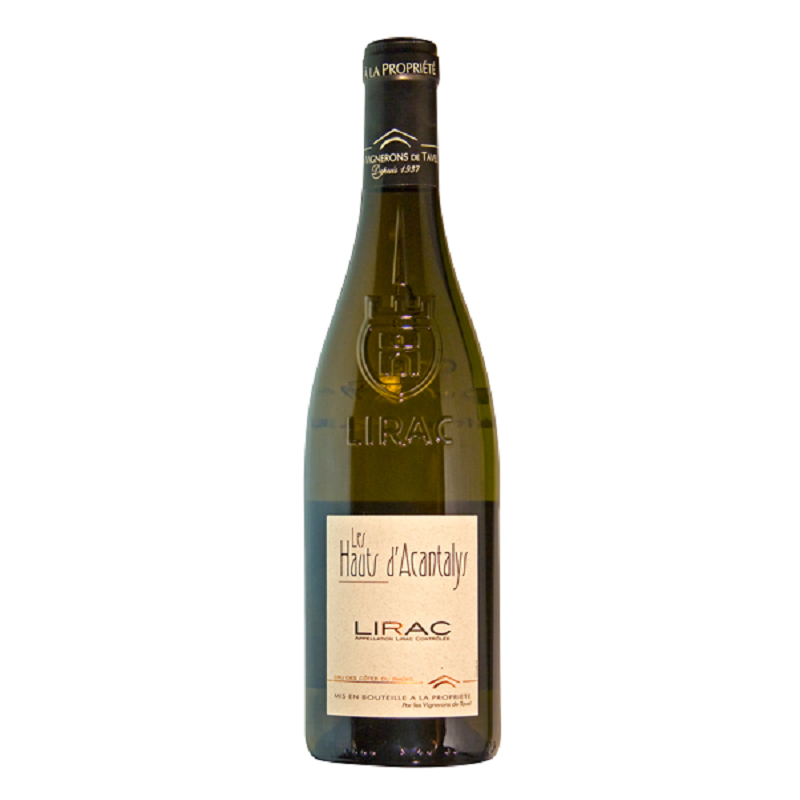 Les Vignerons De Tavel - Lirac Blanc Les Hauts D'acantalys | french wine