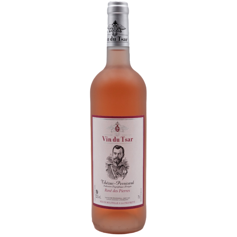 Vin Du Tsar Rose Des Pierres Igp Thezac Perricard Rose Fruite | french wine