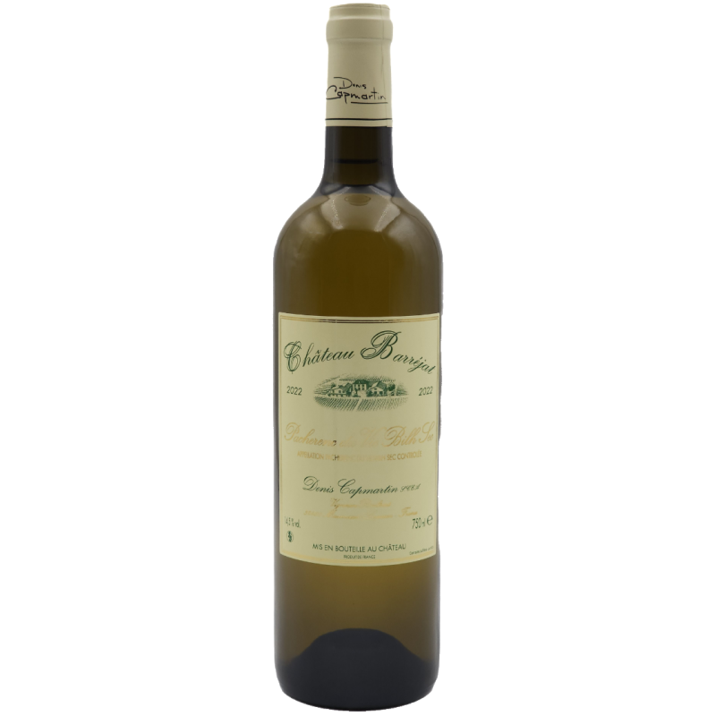 Château Barréjat Pacherenc Sec Signature | french wine