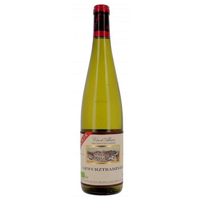 Domaine Jean Becker Gewurztraminer - Vin Bio | french wine