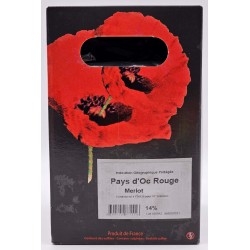Les Vignerons De Tavel - Igp Pays D'oc Merlot Rouge Bib 5 Litres | ...