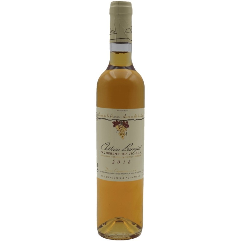 Château Barréjat Pacherenc Cuvée De La Passion | French White Wine Château Barréjat Pacherenc Cuvée De La Passion | French White Wine