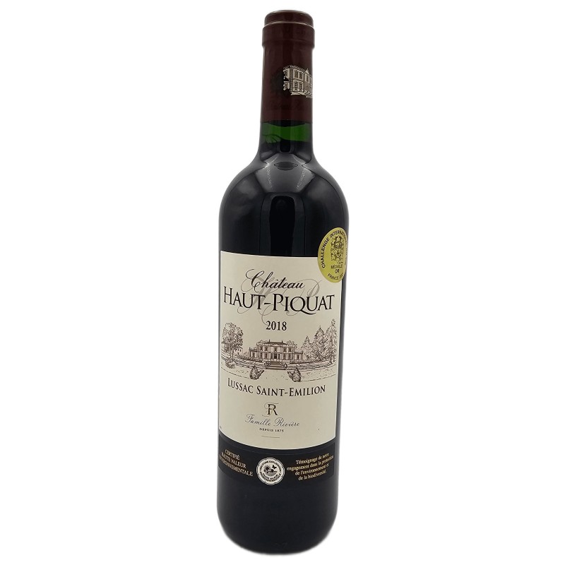 Cht Haut Piquat 2020 St-Emilion Lussac Rge 75cl Crd | Vin rouge