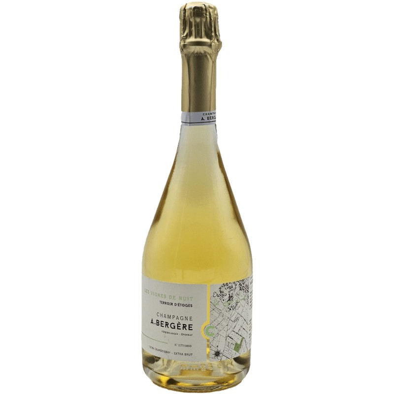 Bergere Vignes De Nuits Extra Brut Champagne Blc 75cl Crd |French C... Bergere Vignes De Nuits Extra Brut Champagne Blc 75cl Crd |French C...