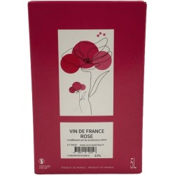 Les Vignerons De Tavel - Vin De France Rose Bib 5 Litres | French R...