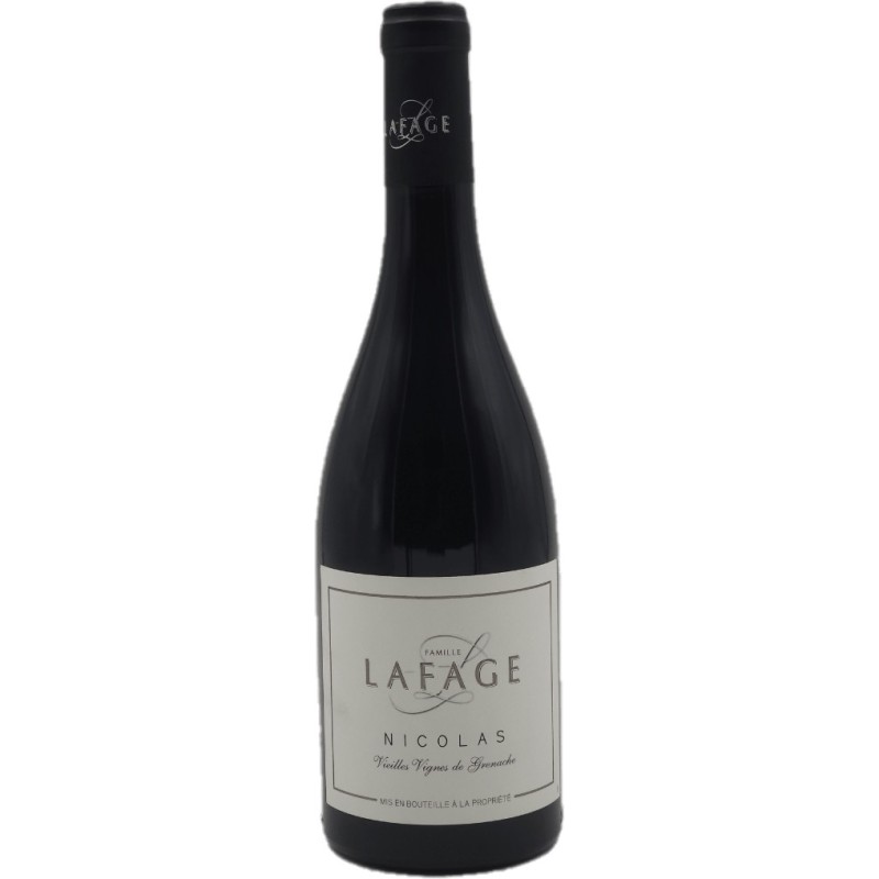 DOMAINE LAFAGE NICOLAS 2023 CÔTES CATALANES ROUGE 75 CL CRD - Vin Rouge de Qualité