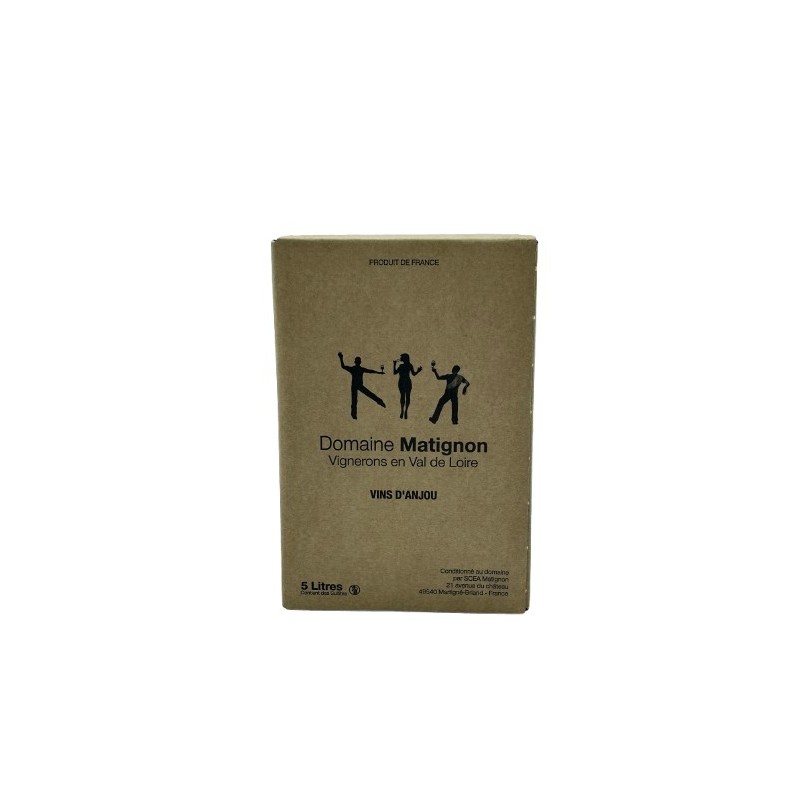 Domaine Matignon Cabernet D'anjou Friandise - Bib 5 Litres | French...