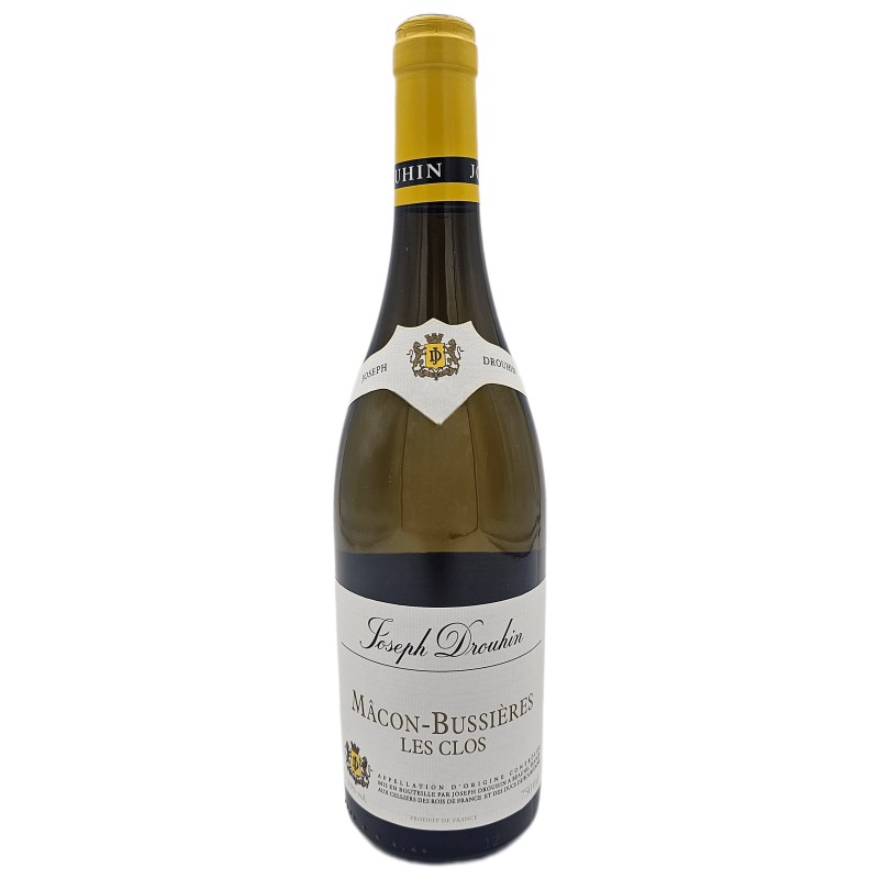 Découvrez le JOSEPH DROUHIN "LES CLOS" 2023 MACON-BUSSIERES BLANC 75 CL CRD