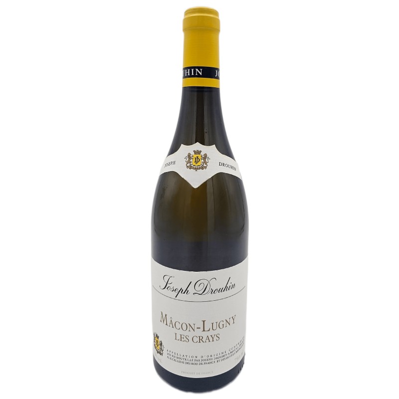 JOSEPH DROUHIN "LES CRAYS" 2024 MACON-LUGNY BLANC 75 CL CRD - Vin Blanc de Bourgogne JOSEPH DROUHIN "LES CRAYS" 2024 MACON-LUGNY BLANC 75 CL CRD - Vin Blanc de Bourgogne
