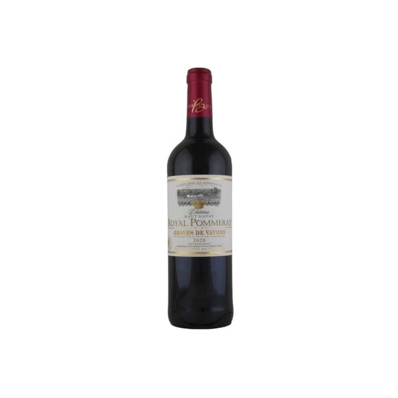 CHATEAU HAUT GAYAT "ROYAL POMMERAY" 2020 GRAVES DE VAYRES ROUGE 75 CL CRD - Découvrez ce vin rouge d'exception
