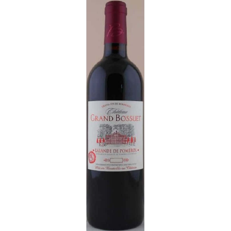 CHATEAU GRAND BOSSUET 2023 LALANDE DE POMEROL ROUGE 75 CL CRD - Vin Prestigieux