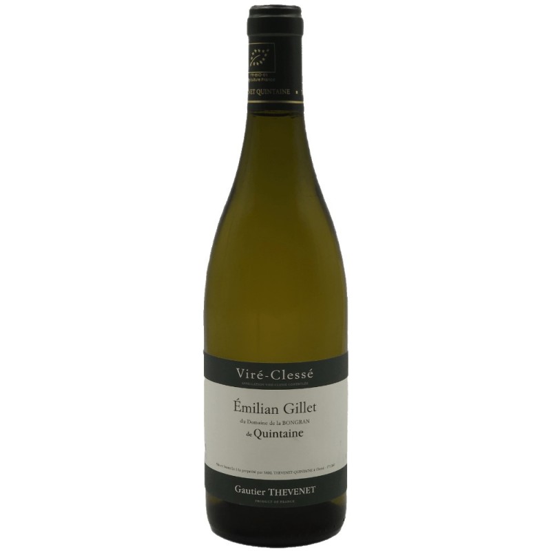 Domaine De La Bongran Vire-Clesse Quintaine Emilian Gillet | French... Domaine De La Bongran Vire-Clesse Quintaine Emilian Gillet | French...