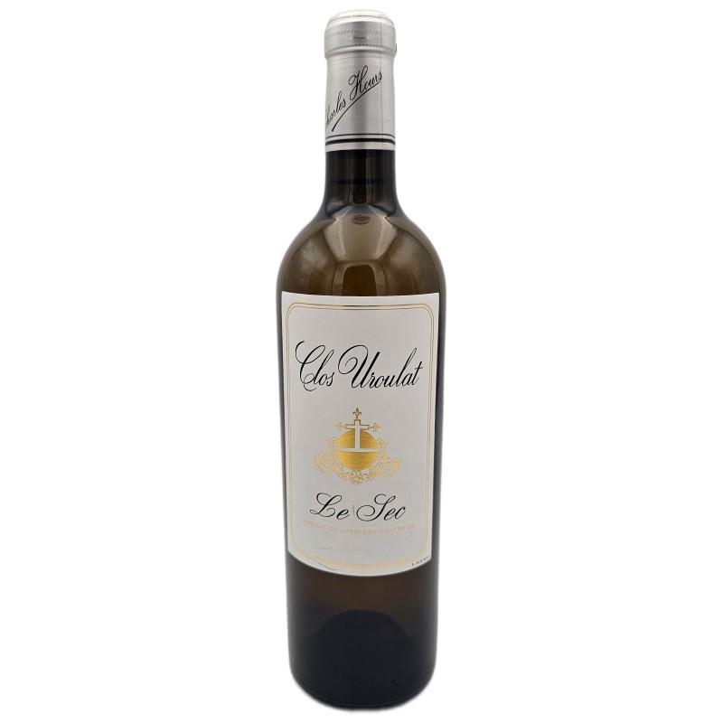 CLOS UROULAT "CLOS UROULAT" AOP 2023 JURANÇON BLANC SEC 75 CL CRD - Vin d'exception à découvrir