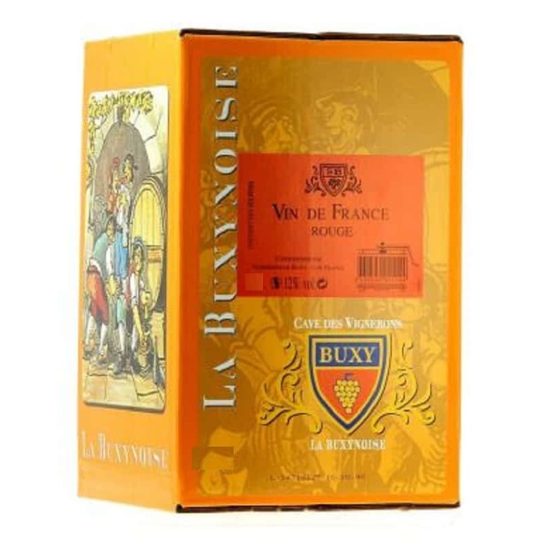 Les Vignerons De Buxy - Vin De France Rouge Bib 10 Litres | French ...