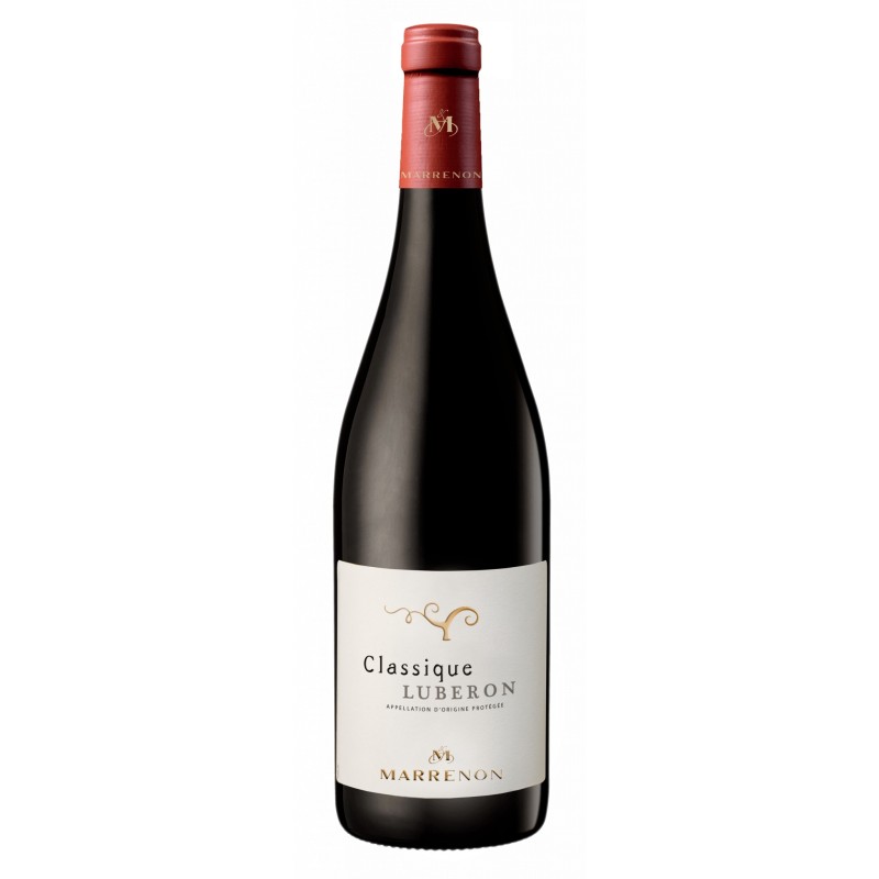 VIGNOBLES MARRENON "CLASSIQUE" 2022 LUBERON ROUGE 75 CL CRD - Découvrez ce vin rouge d'exception