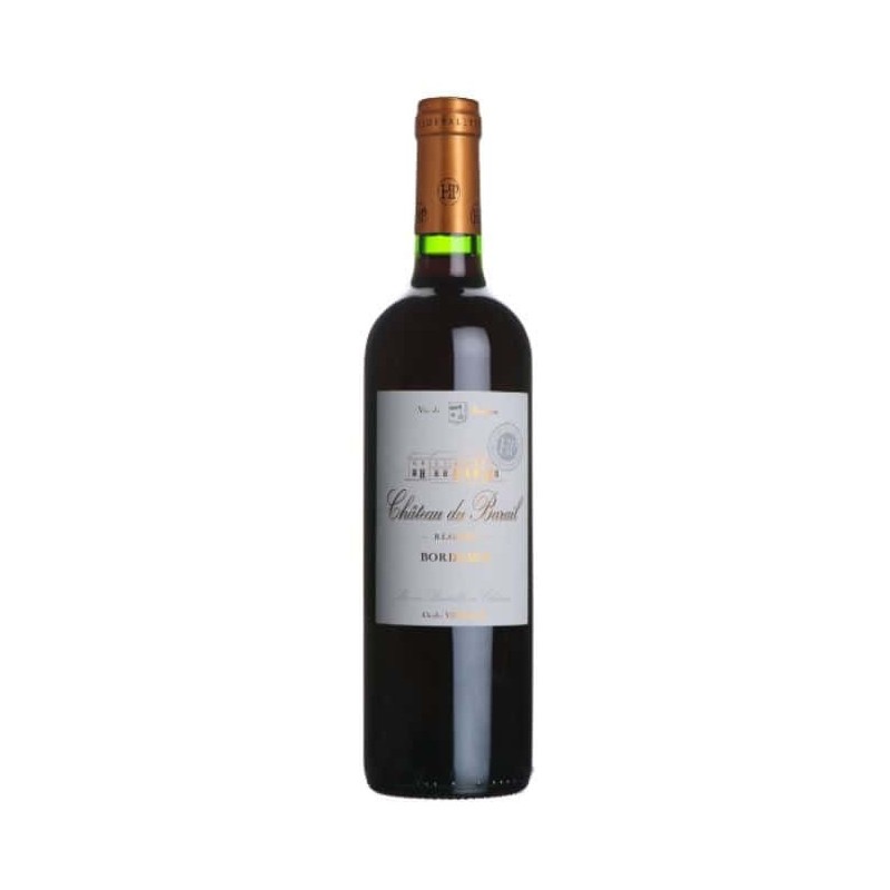 LES HAUTS DE PALETTE "CHÂTEAU DU BARAIL" MDC 2022 BORDEAUX AOC ROUGE 75 CL CRD - Vin Rouge de Qualité Supérieure