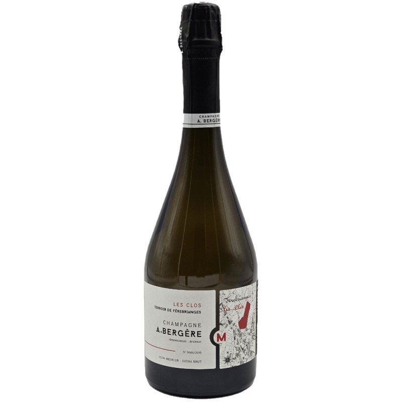 Bergere Les Clos Extra Brut Champagne Blc 75cl Crd |French Champagn...