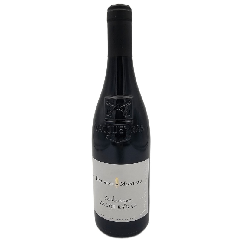 DOMAINE DE MONTVAC ARABESQUE 2022 VACQUEYRAS ROUGE 75 CL CRD - Vin Rouge d'Exception DOMAINE DE MONTVAC ARABESQUE 2022 VACQUEYRAS ROUGE 75 CL CRD - Vin Rouge d'Exception