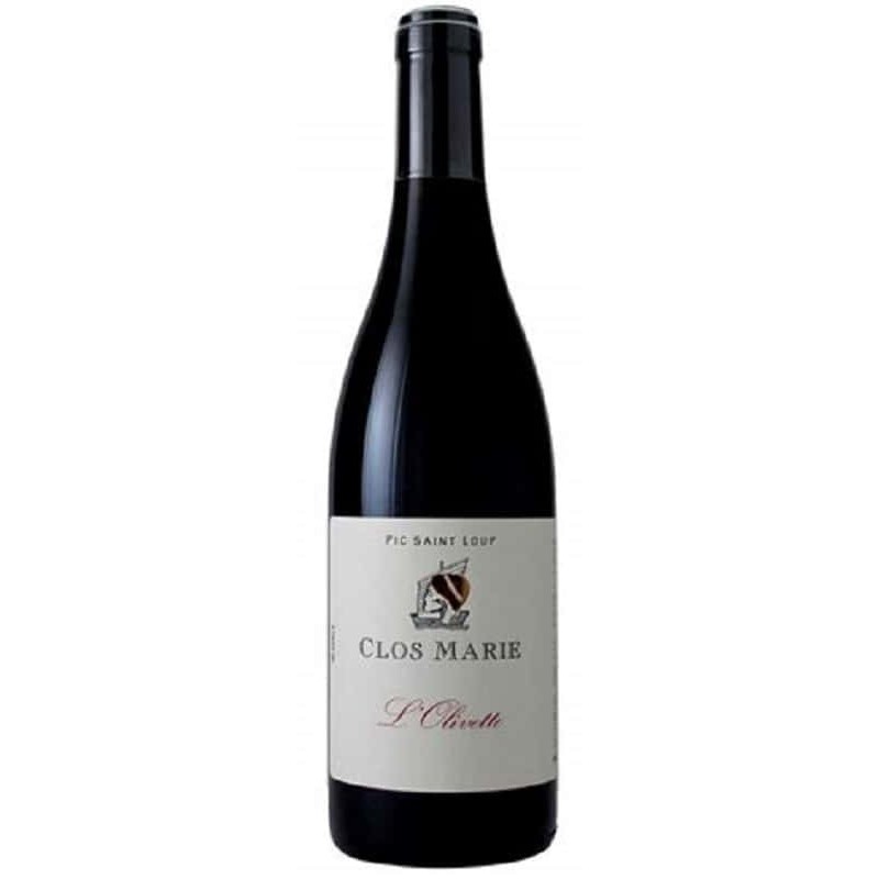Domaine Clos Marie - Pic-Saint-Loup Rouge L'olivette | French Red Wine Domaine Clos Marie - Pic-Saint-Loup Rouge L'olivette | French Red Wine