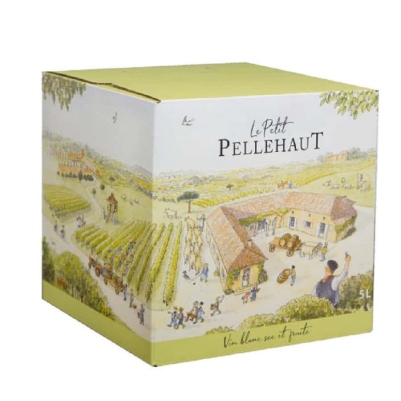 Domaine De Pellehaut Le Petit Pellehaut Bib 5l | French White Wine