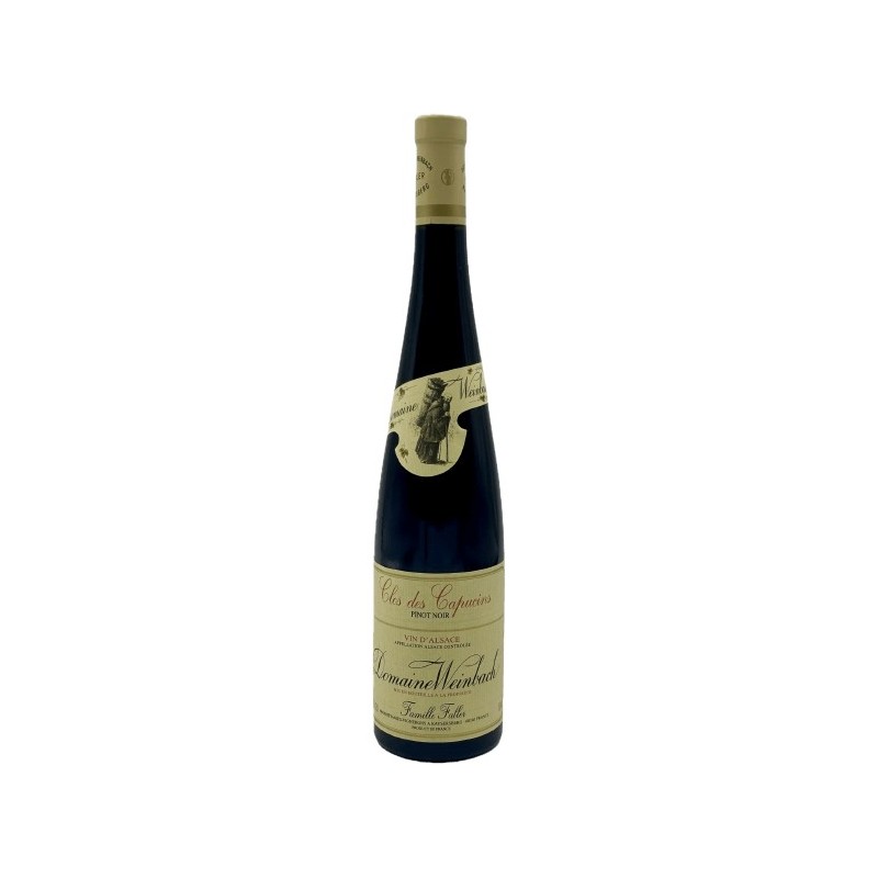 FAHLER (DOMAINE WEINBACH) "CLOS DES CAPUCINS" 2023 PINOT NOIR ROUGE 75 CL CRD - Vin Rouge Élégant et Raffiné FAHLER (DOMAINE WEINBACH) "CLOS DES CAPUCINS" 2023 PINOT NOIR ROUGE 75 CL CRD - Vin Rouge Élégant et Raffiné