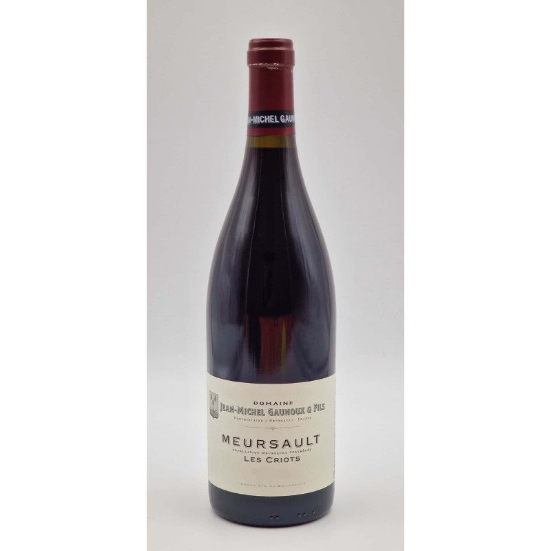 Domaine Jean-Michel Gaunoux Meursault Les Criots | French Red Wine