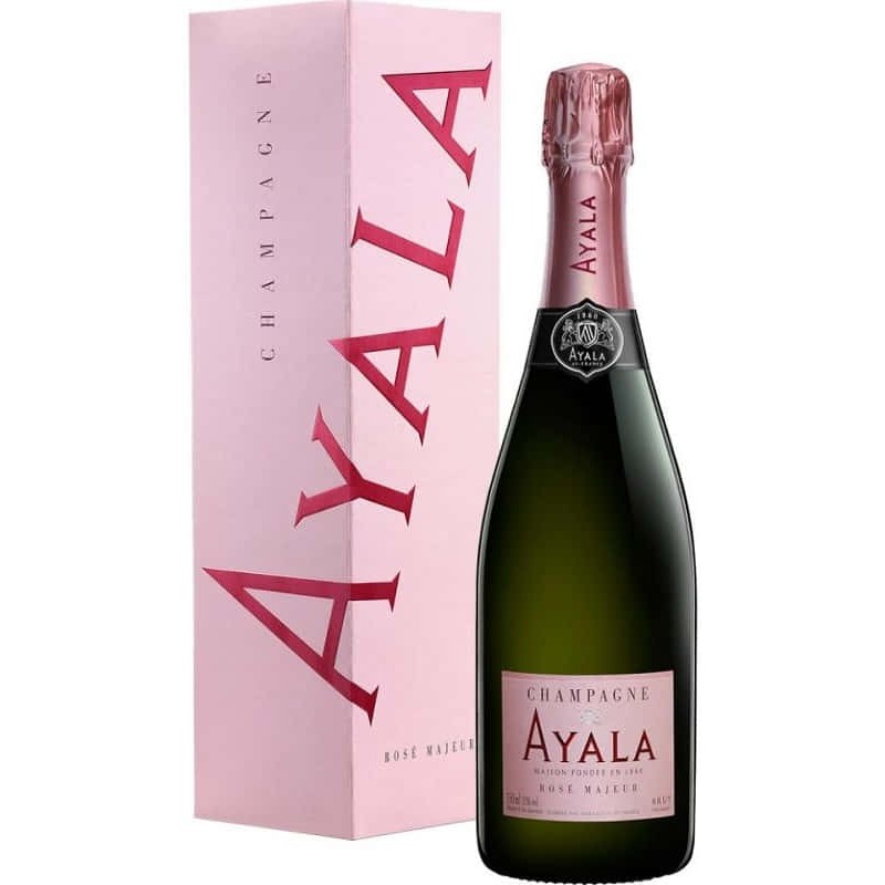 Ayala Brut Majeur Etui Champagne Rose 75cl Crd |French Champagnes &...