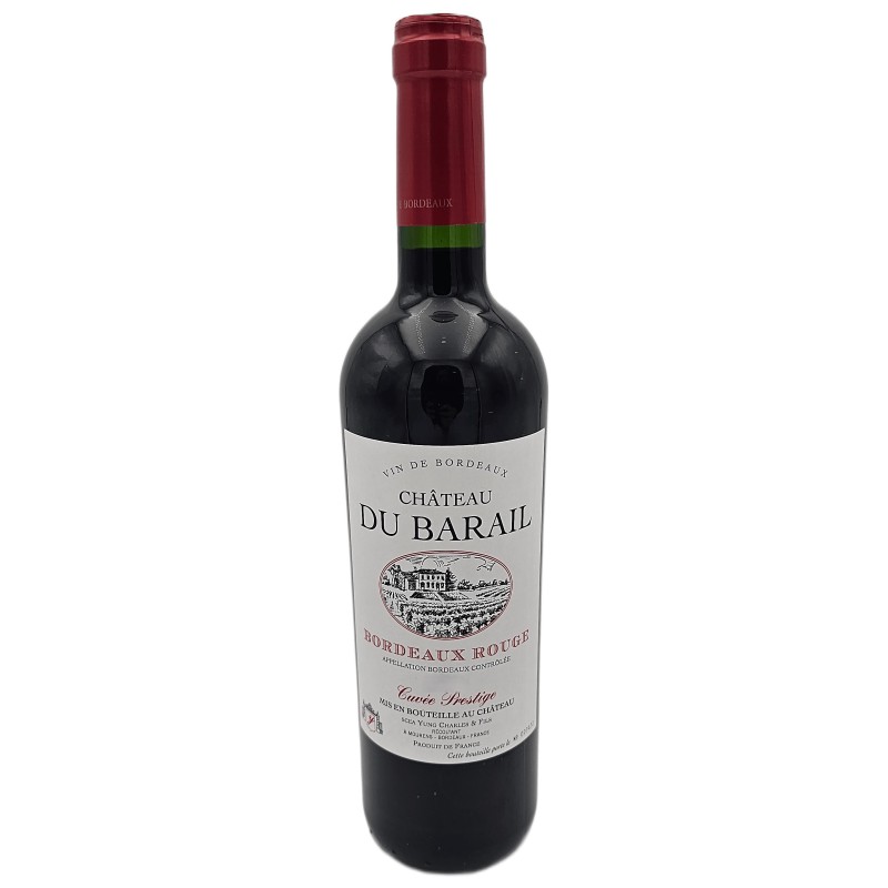 Les hauts de palette Chateau Du Barail Cuvée prestige  2023 Bdx Rge 75cl Crd | Vin rouge