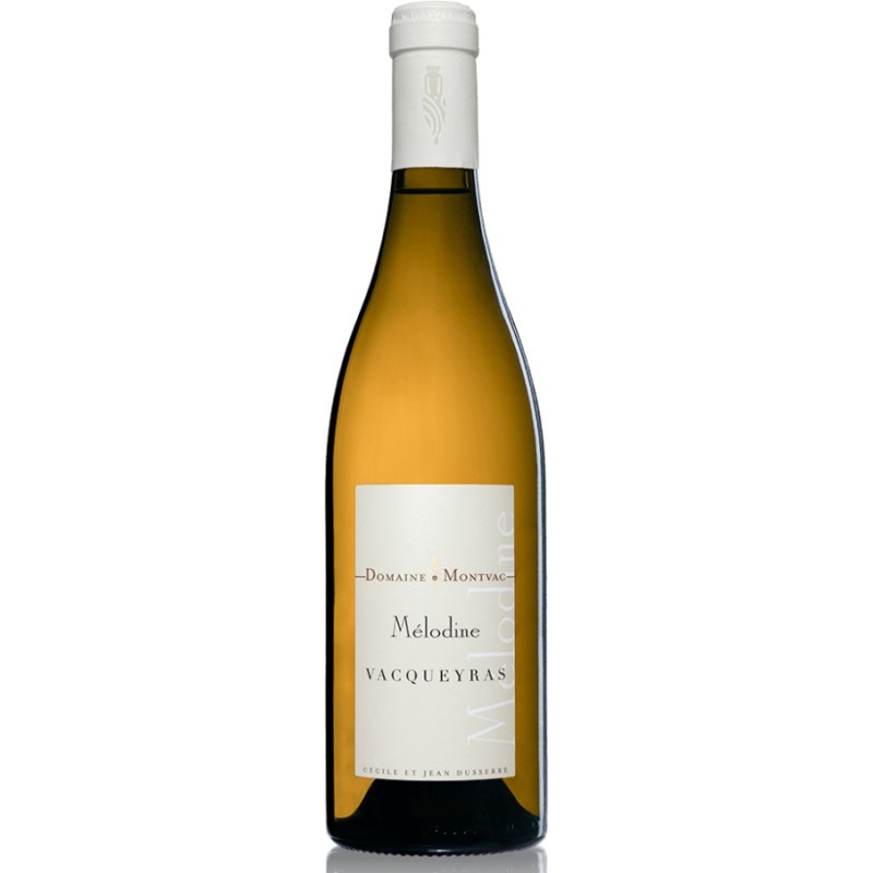 MONTVAC "MELODINE" 2023 VACQUEYRAS BLANC 75 CL CRD - Vin Blanc d'Exception de Vacqueyras