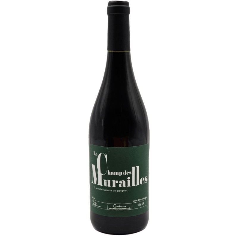 Le Champ Des Murailles Au Milieu Pousse Un Carignan | French Red Wine
