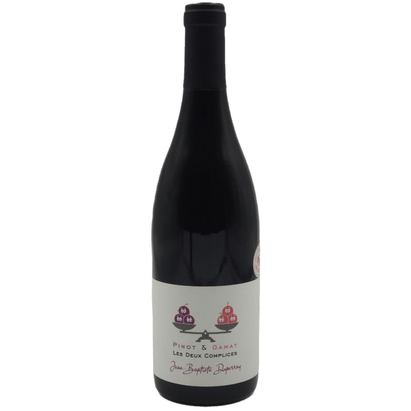 JEAN-BAPTISTE DUPERRAY LES DEUX COMPLICES 2023 COTEAUX BOURGUIGNONS ROUGE 75 CL CRD - Vin Rouge de Qualité | Acheter en Ligne