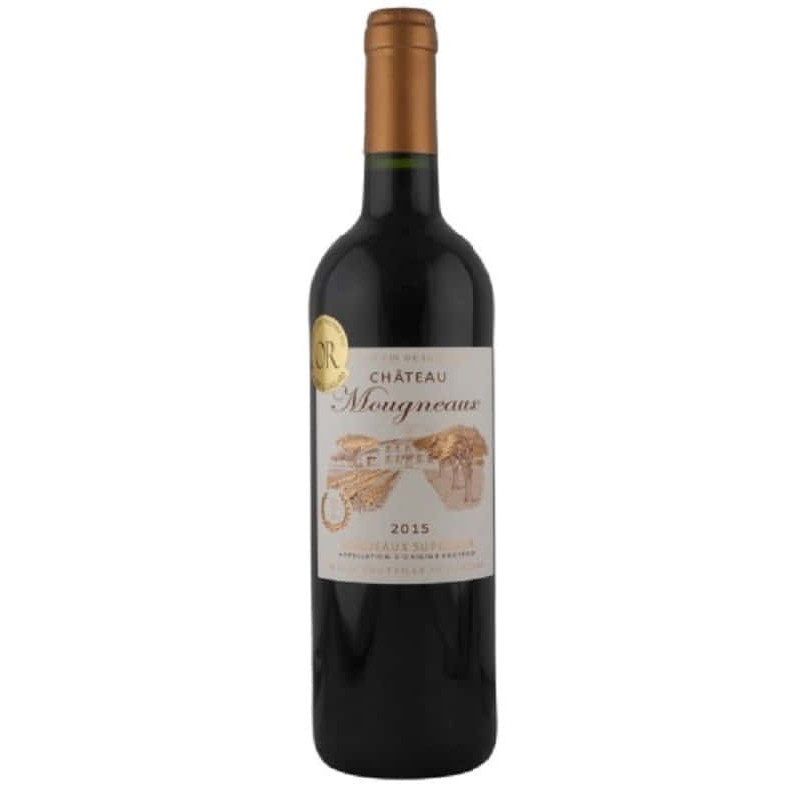 Chateau Mougneaux Caisse Bois De 6 Bouteilles | French Red Wine