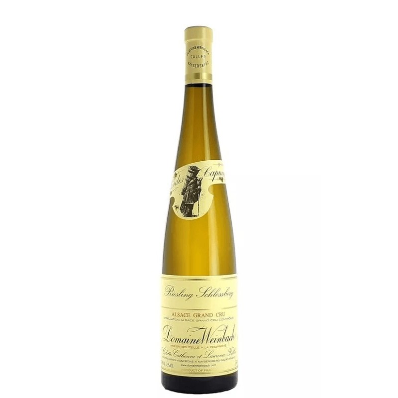 FAHLER (DOMAINE WEINBACH) "SCHLOSSBERG" GRAND CRU 2023 RIESLING BLANC 75 CL CRD - VIN BIO