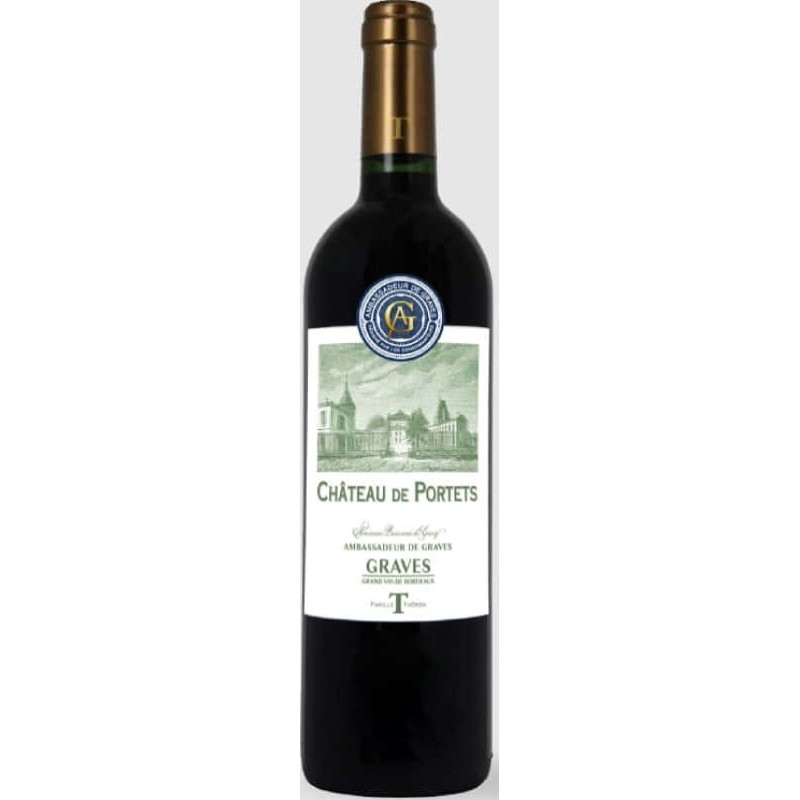Chateau De Portets Ambassadeur De Graves | French Red Wine Chateau De Portets Ambassadeur De Graves | French Red Wine