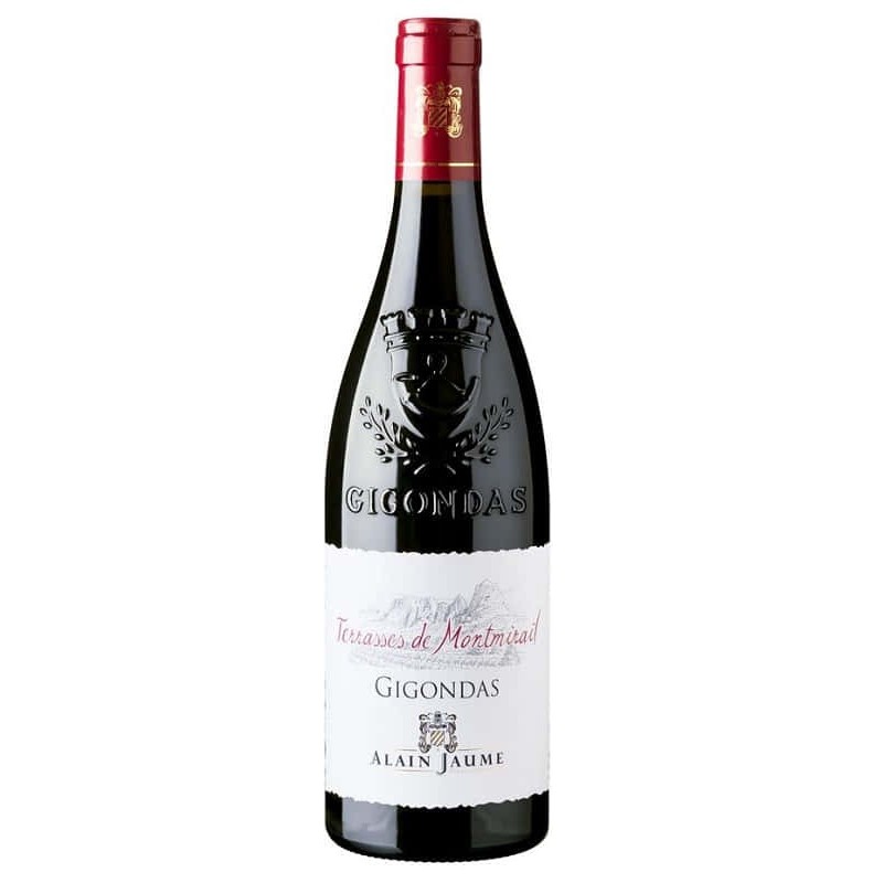 Découvrez ALAIN JAUME "LES TERRASSES DE MONTMIRAIL" 2021 GIGONDAS ROUGE 75 CL CRD - Vin d'exception de la Vallée du Rhône