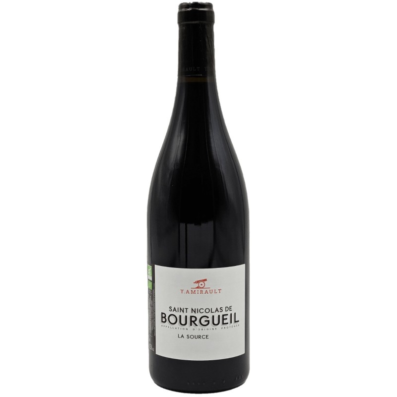 Domaine Yannick Amirault Saint-Nicolas De Bourgueil La Source 2021 - Organic Red Wine 75cl