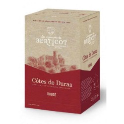 Les Vignerons De Berticot Cotes De Duras - Bib 5 Litres | French Re...