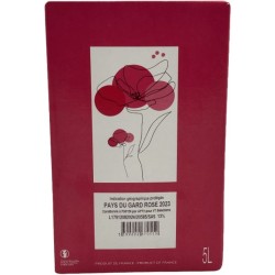 Les Vignerons De Tavel - Igp Du Gard Rose Bib 5 Litres | French Ros...