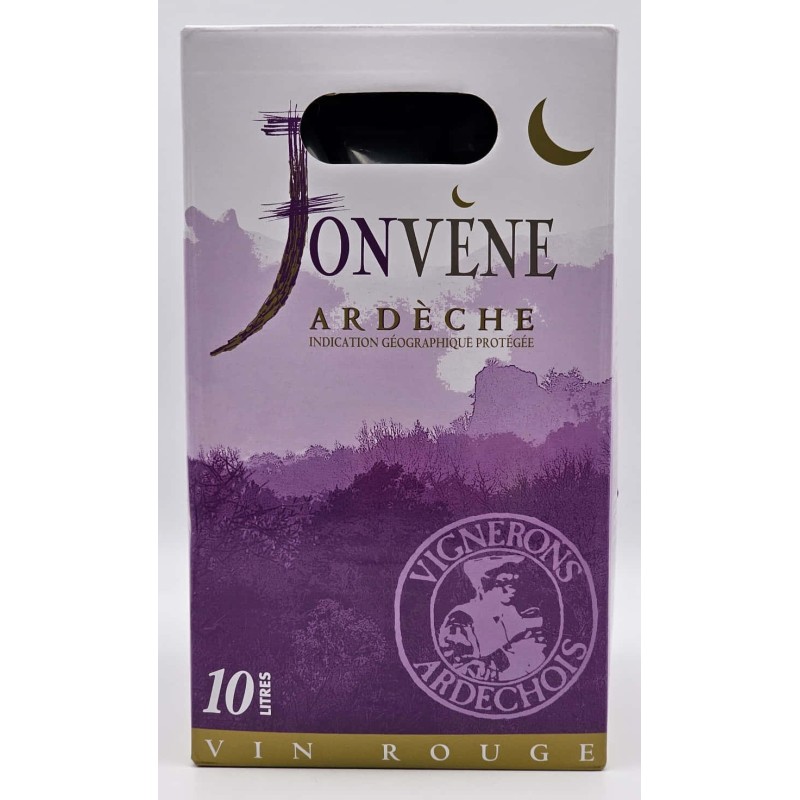 Vignerons Ardechois - Igp Ardeche Rouge Fonvene Bib 10 Litres | Fre...