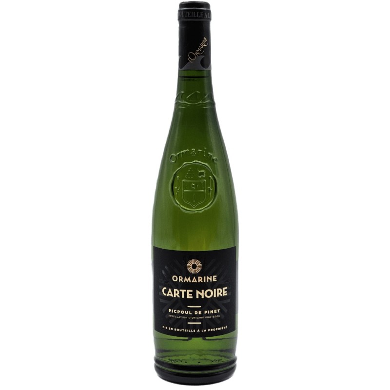 Ormarine Carte Noire 2024 Picpoul De Pinet Blanc | Exquisite French Wine
