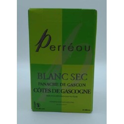 Domaine De Perreou Le Panache Du Gascon Blanc Sec - Bib 5 Litres | ...